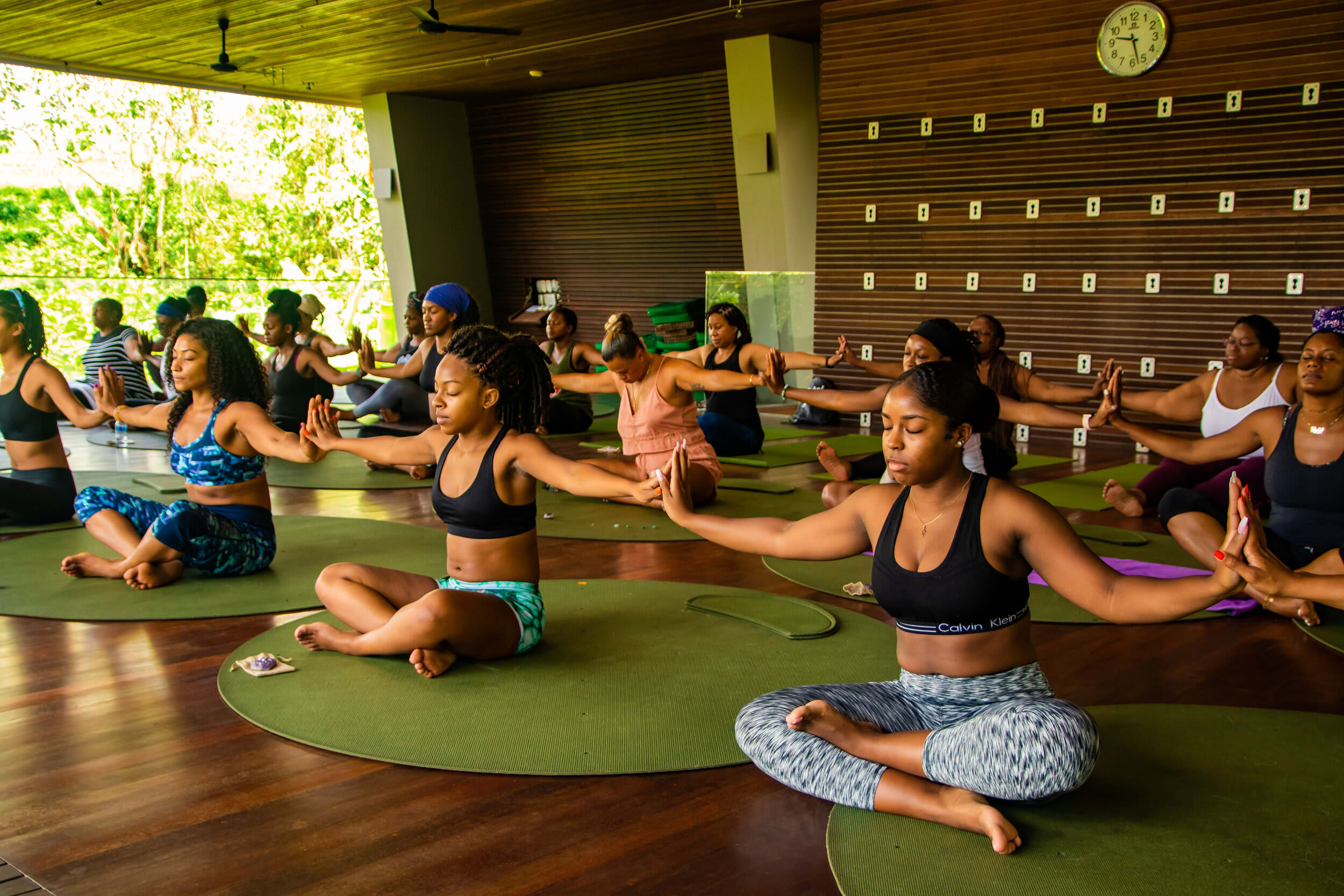 Female-Owned OMNoire retreat Yoga